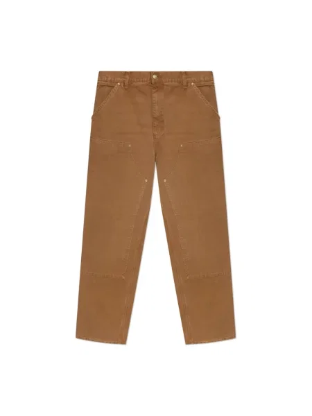 Jeansy Carhartt Wip brązowe