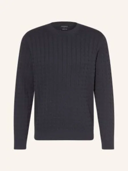 Strokesman's Sweter blau granatowy