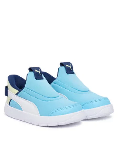 Puma Laisvalaikio batai Courtflex v3 Sliptech Inf Šviesiai mėlyna