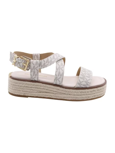 Espadryle Michael Michael Kors skórzane beżowe