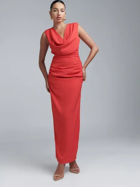 BWLDR Haljina Kyla trešnja crvena