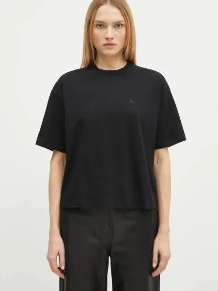 Majica Carhartt WIP za žene crna