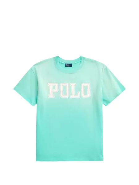 Matlasat sneakerși Polo Ralph Lauren cu autograf de catifea cord albastru