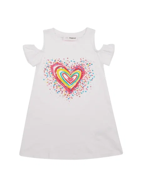 Rochie copii Desigual alb
