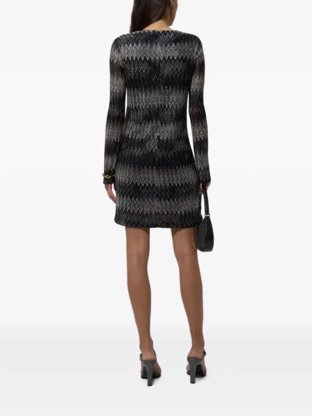 Lung rochie mini Missoni negru