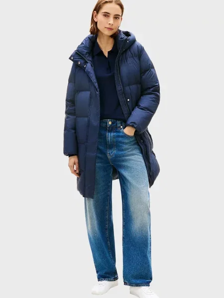 Пуховик Tommy Hilfiger синій