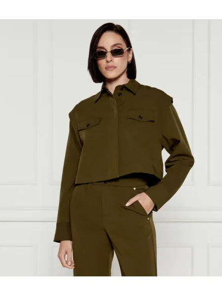 Pinko Cămașă | Cropped Fit kaki
