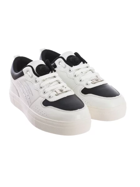 Sneakersy Plein Sport skórzane białe