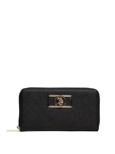 U.S. Polo Assn. portofel Jones negru
