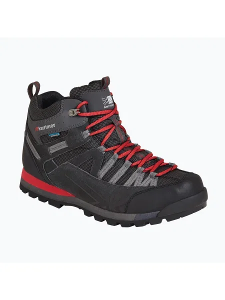 Férfi túrabakancs Karrimor Spike Mid 3 fekete/piros. Méret: 45 EU fekete