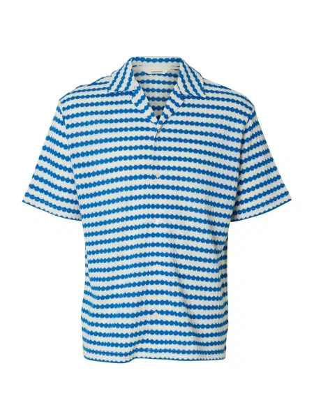 SELECTED Košile SLHDYLAN / vaječné skořápky modrá