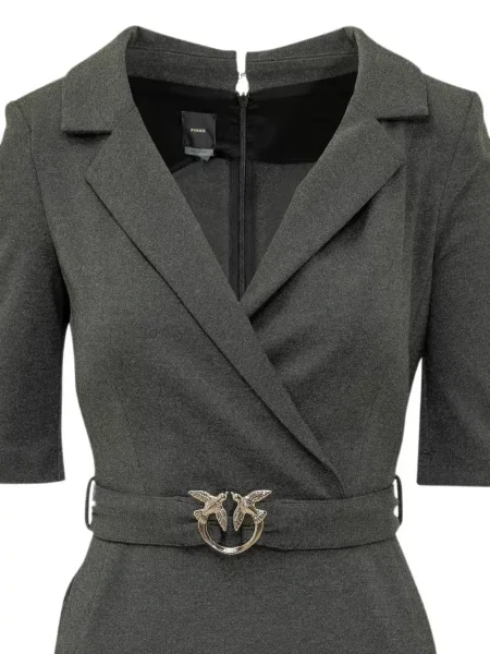 Cu centură rochie Pinko gri