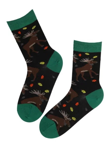 Sokisahtel Κάλτσες MOOSE' μαύρο