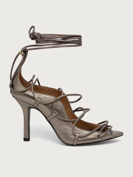 Patrizia Pepe sandale din piele verde
