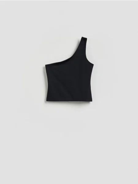 Reserved Top pe un umăr negru