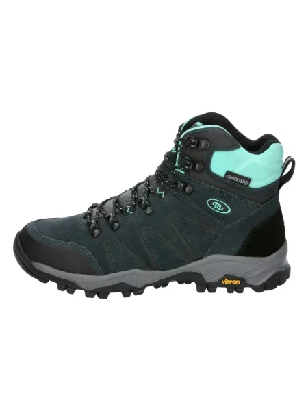 Buty trekkingowe Brütting skórzane czarne