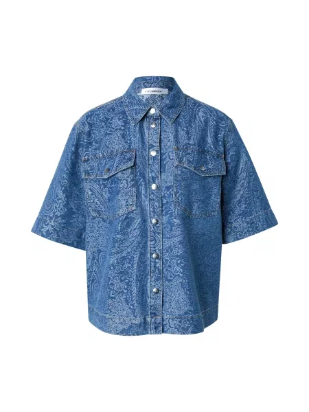 Co'couture Blúzka Dean denim modrá