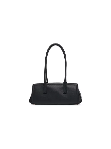 Michael Kors De piele geantă pe umăr Laila negru