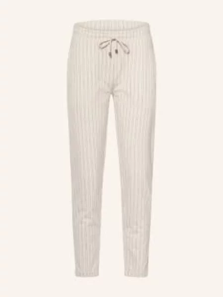 Juvia Spodnie Dresowe Margie beige beżowe