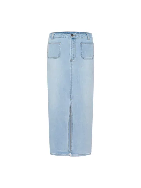 Spódnica jeansowa Kaffe niebieska