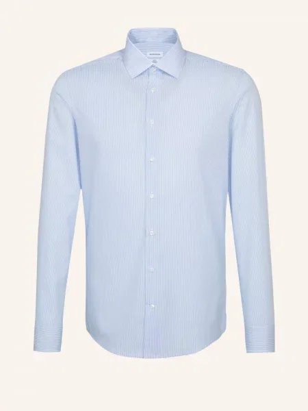 Seidensticker Koszula Biznesowa Slim Fit blau