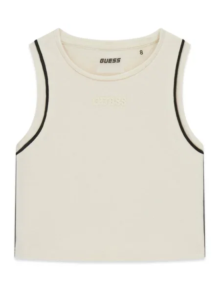 Dětské top Guess bílý