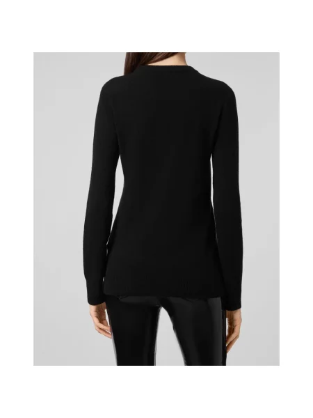 Sweter Philipp Plein wełniany czarny
