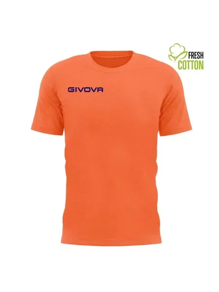 Koszulka Givova Fresh Orange Fluo Orange pomarańczowa