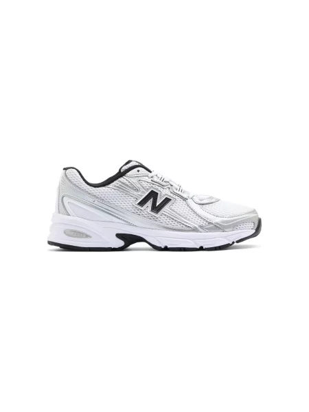 Sneakers New Balance White/ Silver Metallic/ Navy EUR biela