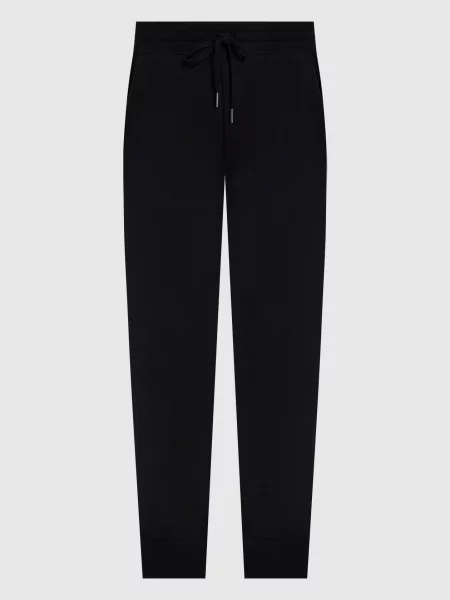 Шелковые джоггеры Tom Ford черные