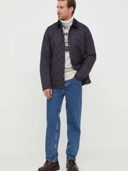 Barbour kurtka Heritage Liddesdale Quilted Jacket granatowy przejściowa