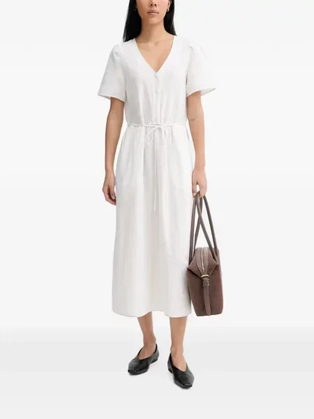 Rochie midi Marc O'polo evazată cu cordon alb