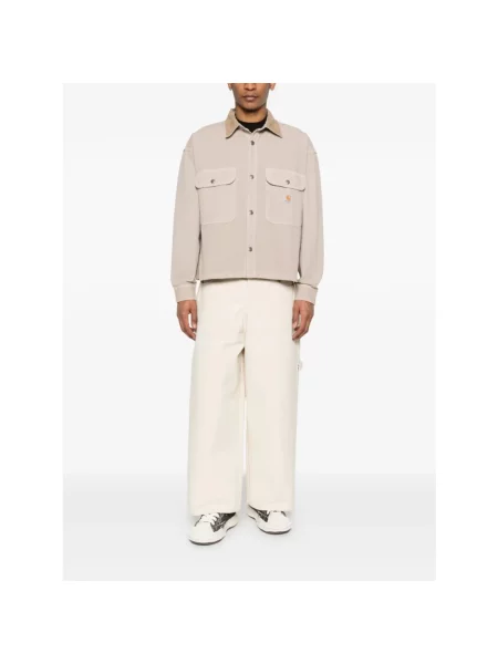 Kurtka koszulowa Carhartt Wip beżowa