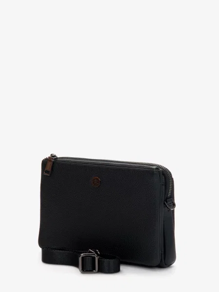 Estro Портмоне Шкіра чорний