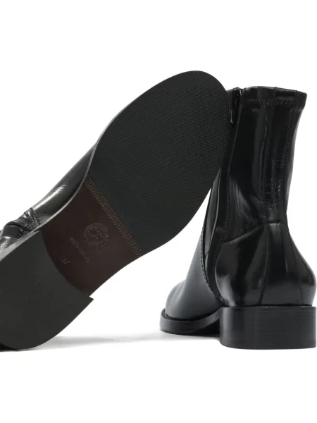 Botine Maretto din piele negru