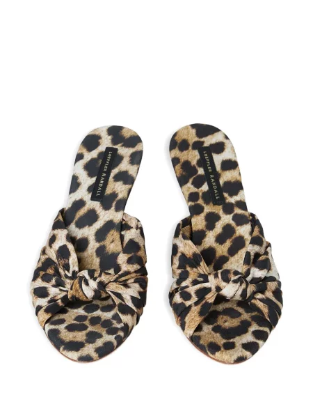 Sandale Loeffler Randall cu imagine cu model leopard