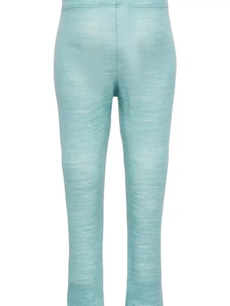 Legginsy dla dziewczynki Hummel Wolly niebieskie