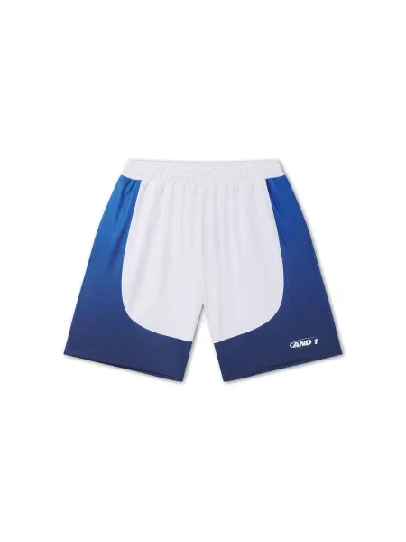 Pantaloni sport albastru alb