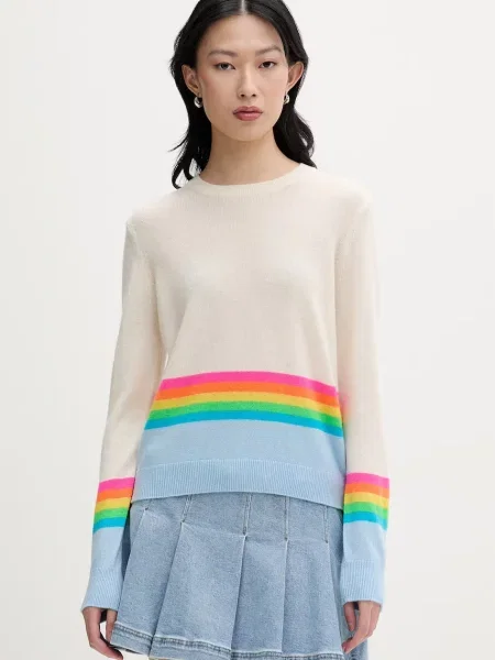 From Future pulover pentru femei din cașmir bej