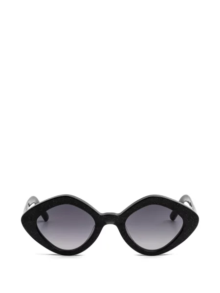 Ochelari de soare Kaleos cu imprimeu geometric negru