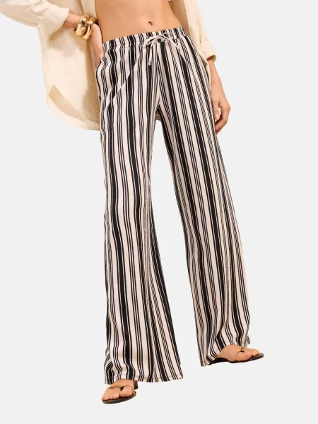 Friends Like These Pantaloni negru alb