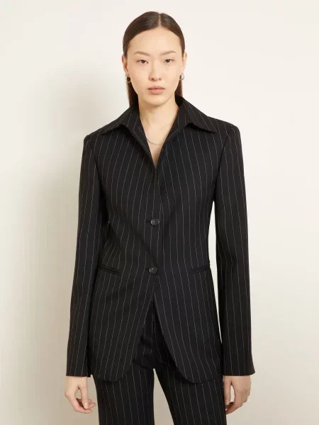 Sportmax Marynarka schwarz czarna