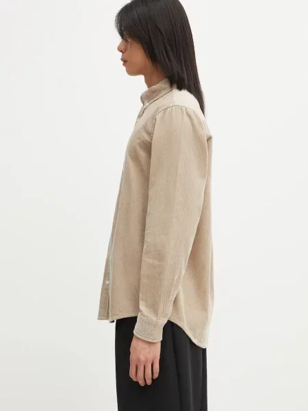 Πουκάμισο Carhartt WIP L/S Madison Cord ανδρικό μπεζ