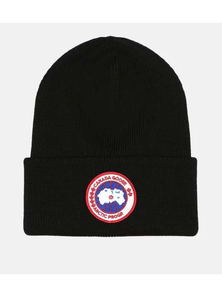 Canada Goose Wool beanie czarna
