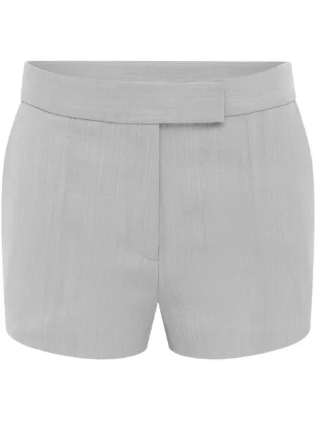 Pantaloni scurți Alex Perry de lână gri