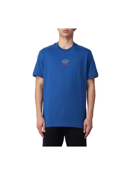 Tricou Paul & Shark albastru