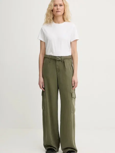 Levi's spodnie BAGGY DAD CARGO zielone