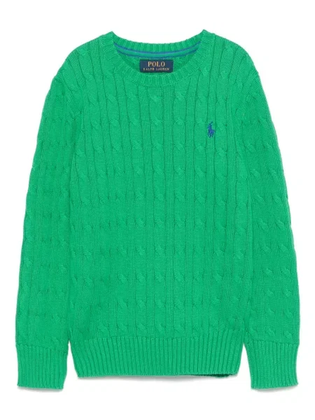 Sweter dziecięcy Polo Ralph Lauren zielony
