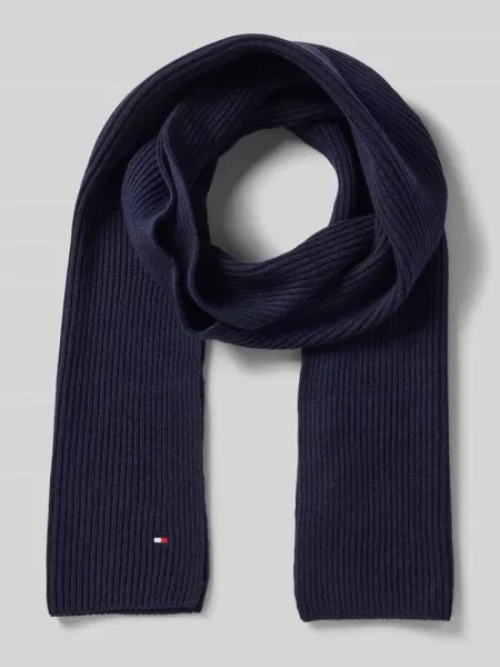 Szalik Tommy Hilfiger niebieska
