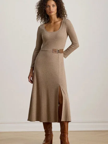 Lauren Ralph Lauren rochie bej